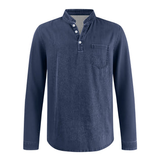 BRYNOUVELLE | T-SHIRT À MANCHES LONGUES TRADITIONNEL POUR HOMME