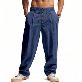 BRYNOUVELLE | PANTALONS RELAXÉS EN LIN POUR HOMMES