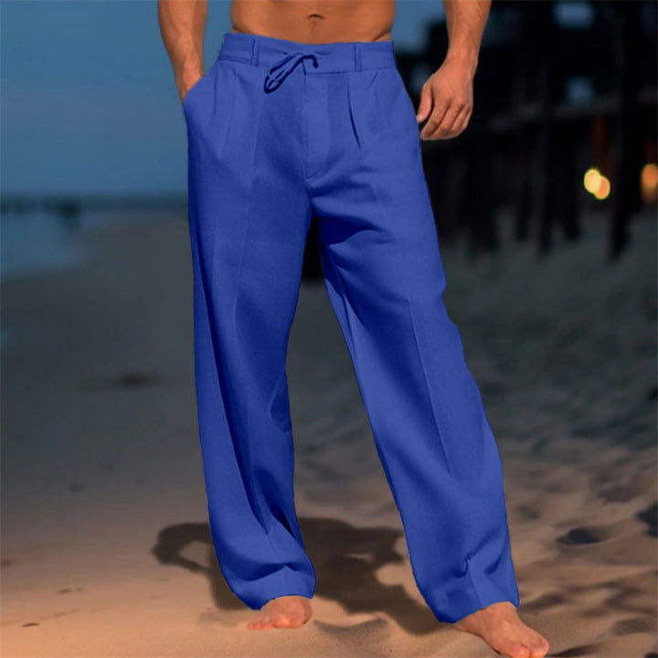 BRYNOUVELLE | PANTALONS CLASSIQUES EN LIN POUR HOMMES