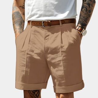 BRYNOUVELLE | BERMUDAS ÉLÉGANTS EN COTON RESPIRANT