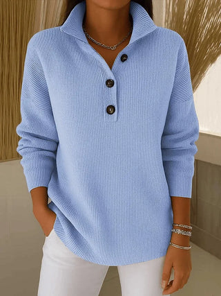 Amalia | Pull Polo à Col V