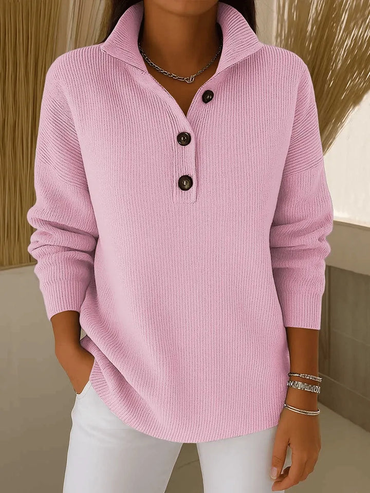 Amalia | Pull Polo à Col V