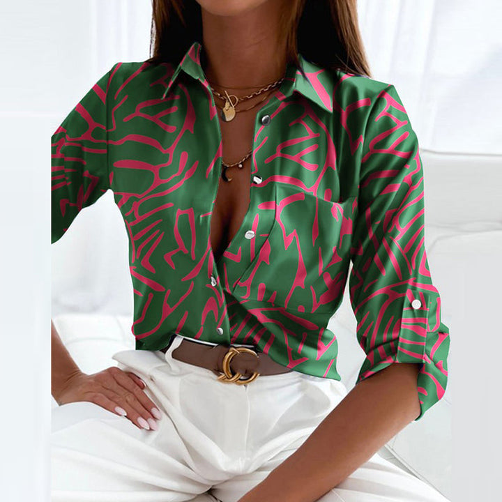 BRYNOUVELLE | Blouse Élégante avec Col Emmy