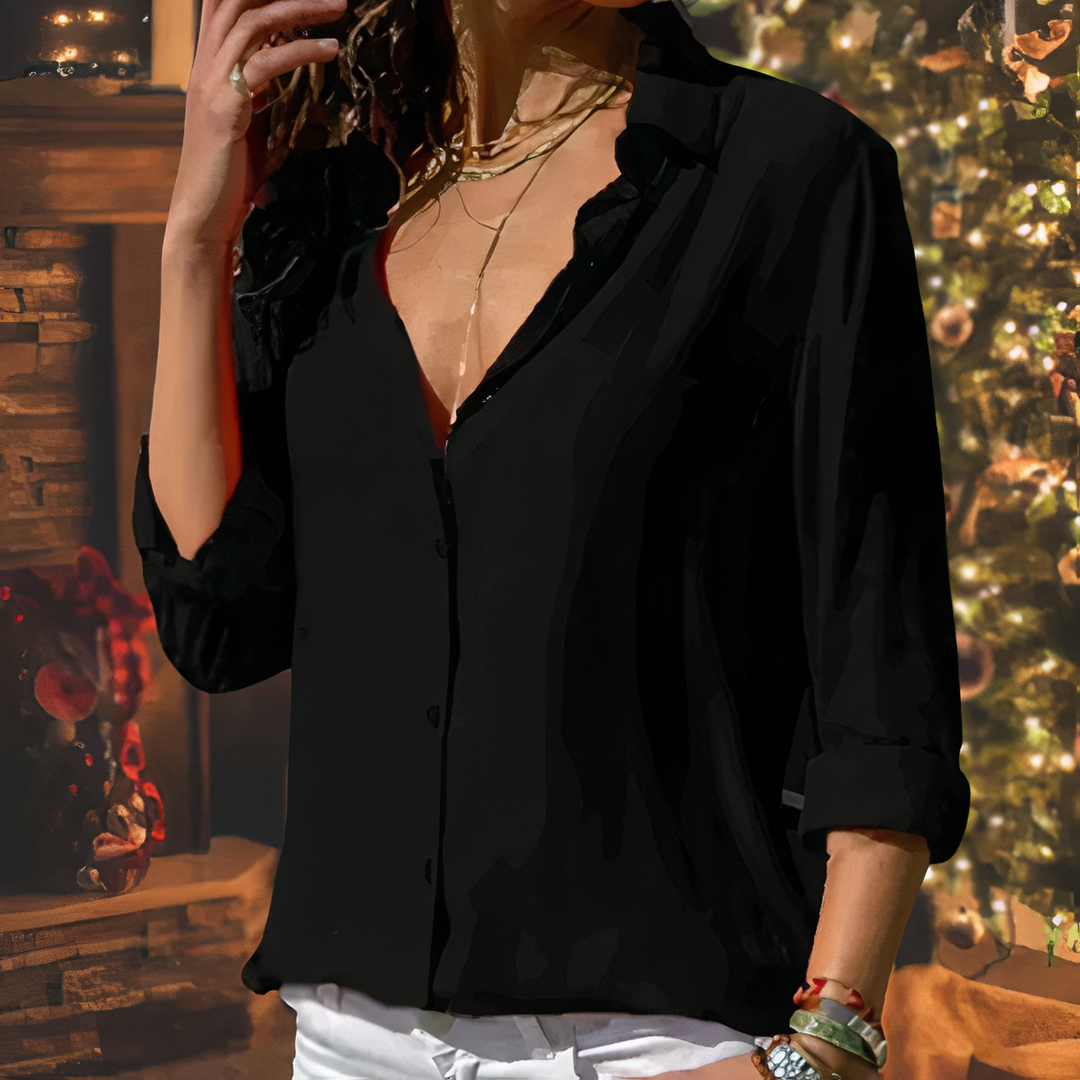 BRYNOUVELLE | Blouse en Chiffon Élégante Yasmine