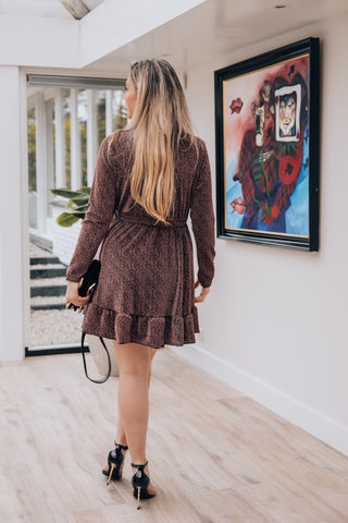 Robe de fête rose