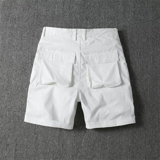 BRYNOUVELLE | Pantalon Cargo Court en Coton pour Hommes