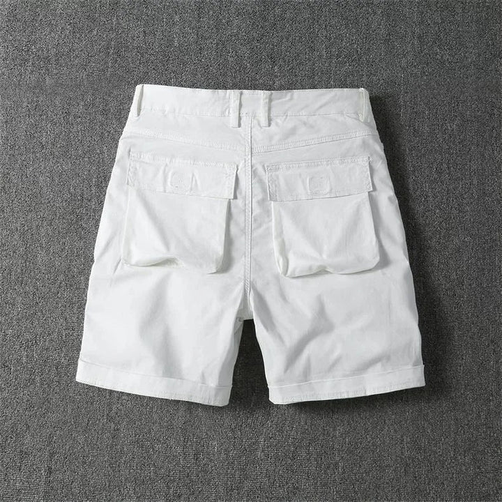 BRYNOUVELLE | Pantalon Cargo Court en Coton pour Hommes