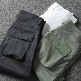BRYNOUVELLE | Pantalon Cargo Court en Coton pour Hommes