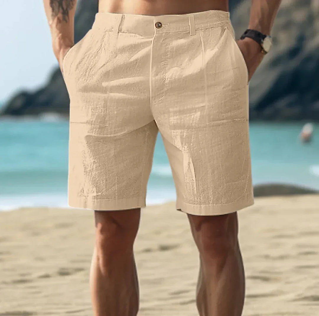 BRYNOUVELLE | SHORT EN LIN ESTIVAL POUR HOMMES