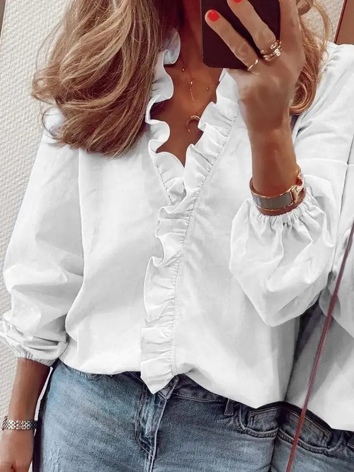 BRYNOUVELLE | Blouse Élégante à Manches Longues Maren