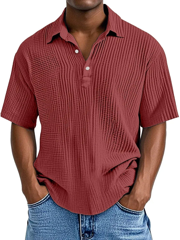 BRYNOUVELLE | Chemise Vintage Texturée pour Homme