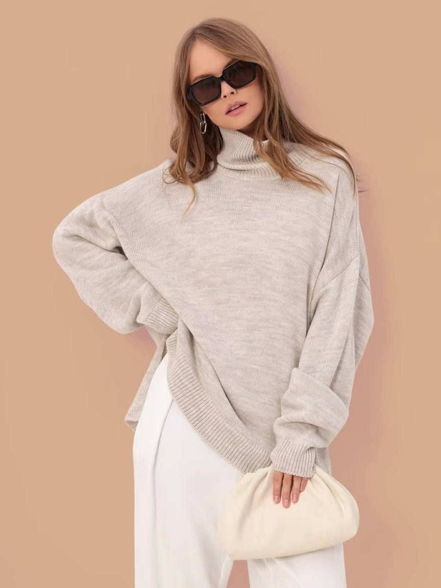 Pull oversize fendu Romane