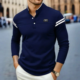 BRYNOUVELLE | T-SHIRT À MANCHES LONGUES MODERNE POUR HOMME