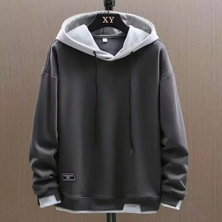 BRYNOUVELLE | SWEAT À CAPUCHE EFFET SUPERPOSÉ POUR HOMME