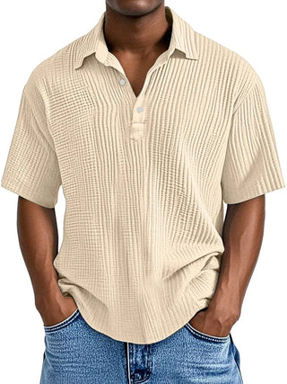 BRYNOUVELLE | Chemise Vintage Texturée pour Homme