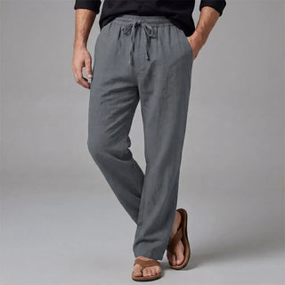 BRYNOUVELLE | PANTALON DÉCONTRACTÉ EN LIN POUR HOMMES