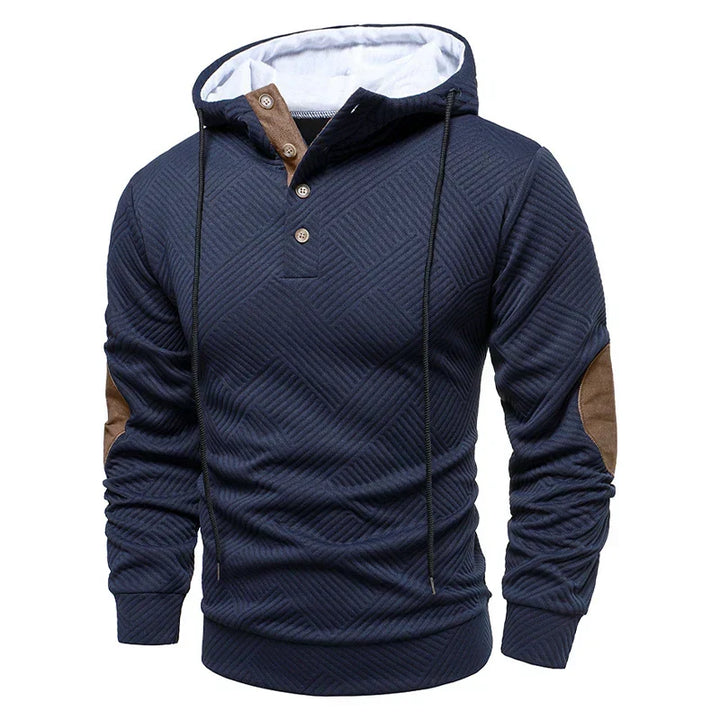 Noah | Sweat à capuche intemporel avec fermeture à boutons
