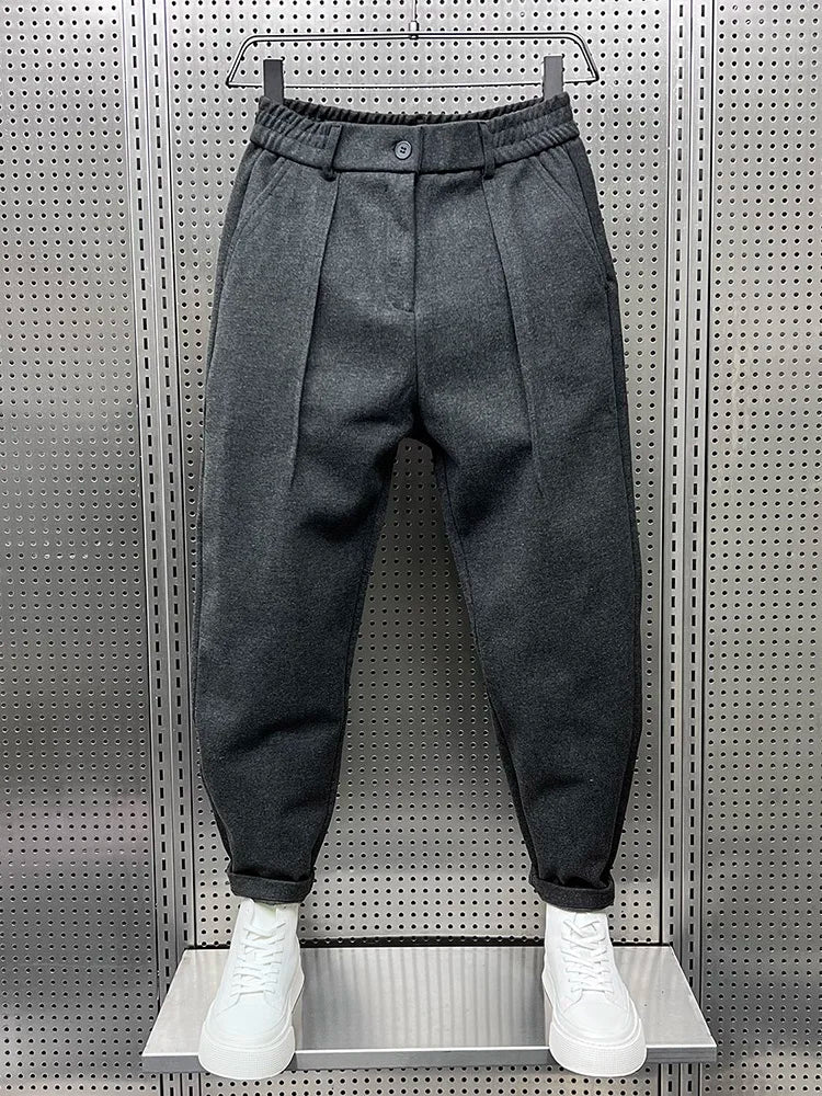 BRYNOUVELLE | PANTALON FUSELÉ TEXTURÉ POUR HOMME