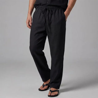 BRYNOUVELLE | PANTALON DÉCONTRACTÉ EN LIN POUR HOMMES
