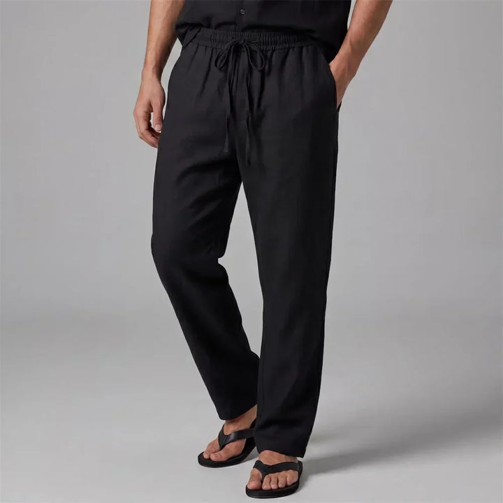 BRYNOUVELLE | PANTALON DÉCONTRACTÉ EN LIN POUR HOMMES