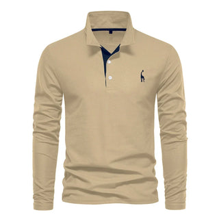 BRYNOUVELLE | T-Shirt à Manches Longues avec Col pour Homme