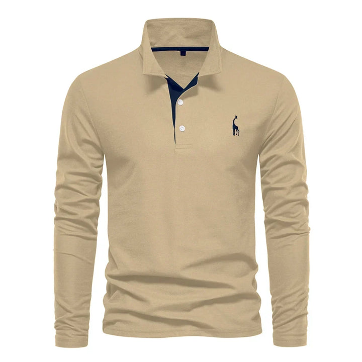 BRYNOUVELLE | T-Shirt à Manches Longues avec Col pour Homme