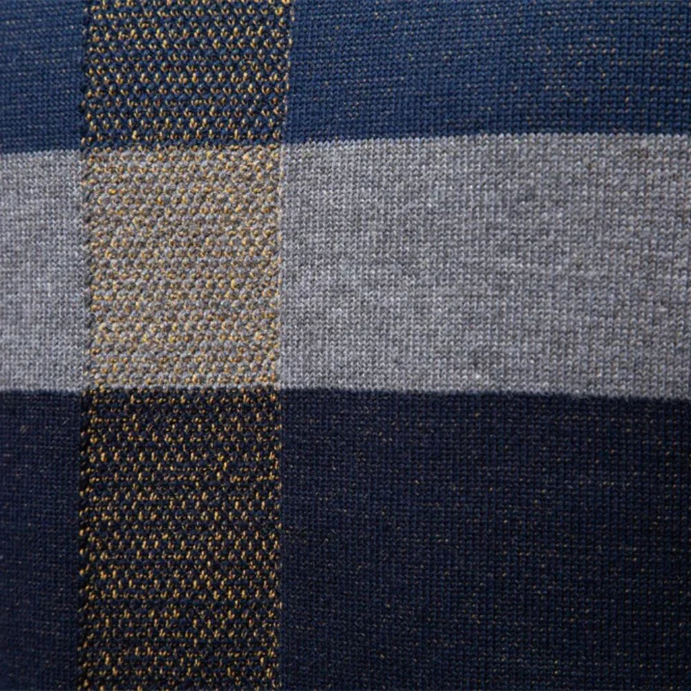 Rosenfeld™ | Pull en tricot pour homme avec motif à carreaux