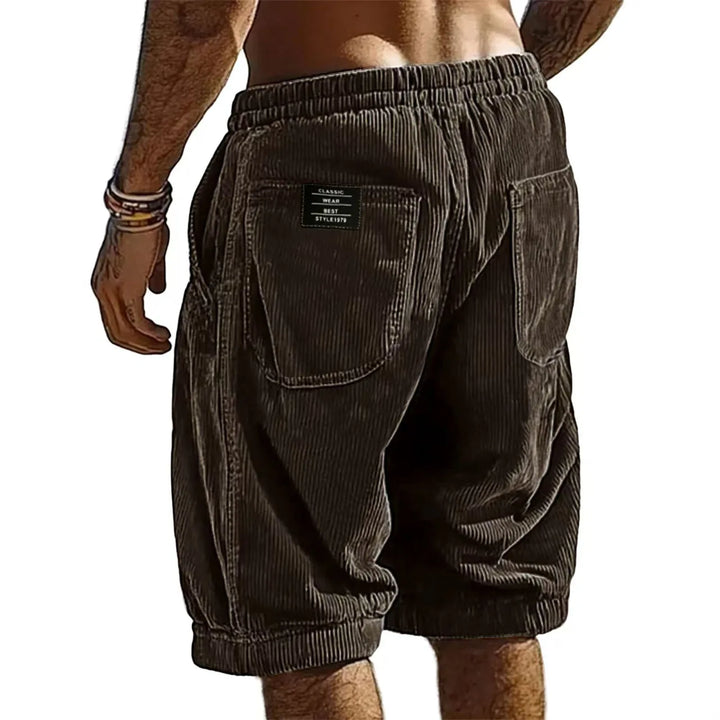 BRYNOUVELLE | SHORT EN VELOURS CÔTELÉ POUR HOMMES