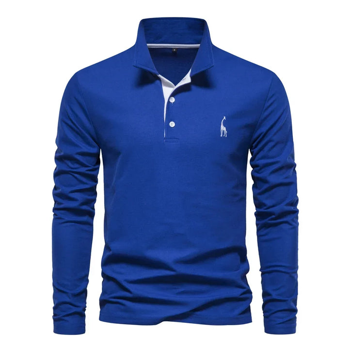 BRYNOUVELLE | T-Shirt à Manches Longues avec Col pour Homme