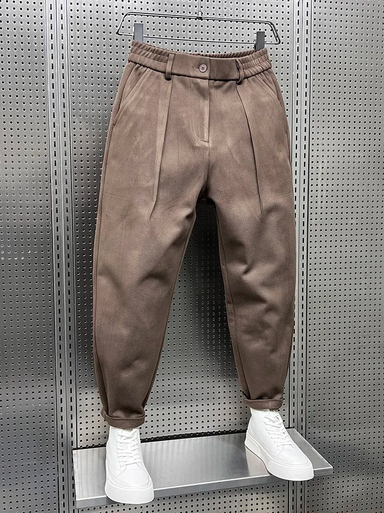 BRYNOUVELLE | PANTALON FUSELÉ TEXTURÉ POUR HOMME