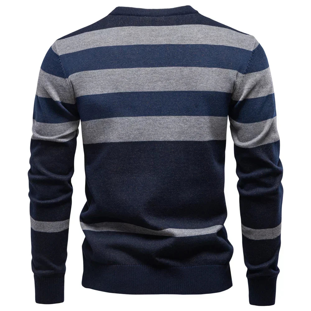 Rosenfeld™ | Pull en tricot pour homme avec motif à carreaux