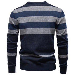 Rosenfeld™ | Pull en tricot pour homme avec motif à carreaux