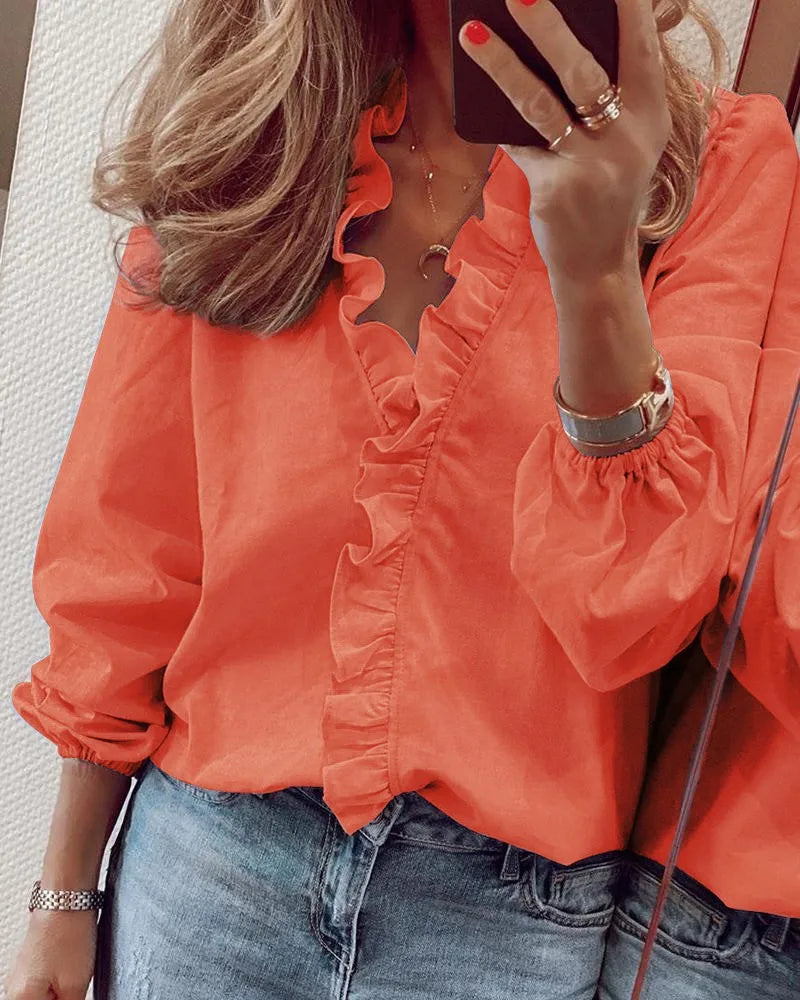 BRYNOUVELLE | Blouse Élégante à Manches Longues Maren