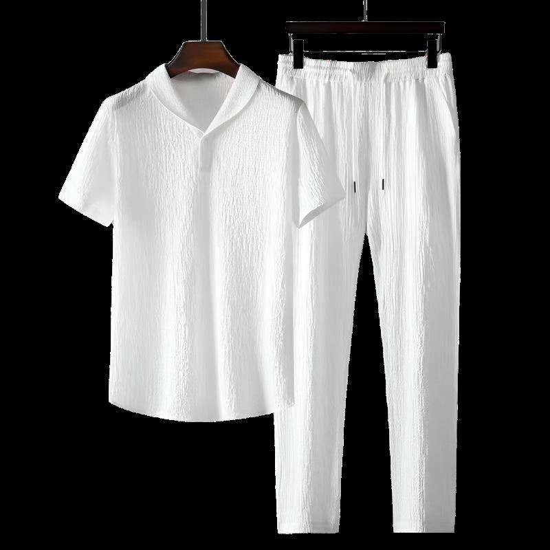 BRYNOUVELLE | POLO ET PANTALON EN COTON