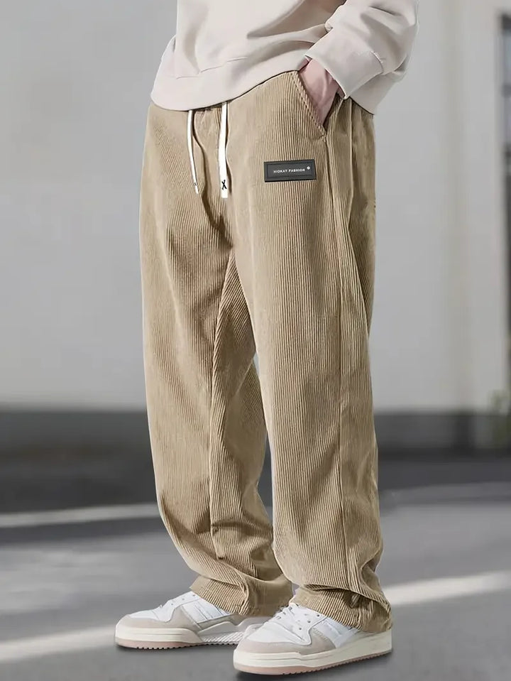 BRYNOUVELLE | PANTALON EN VELOURS CÔTELÉ POUR HOMME