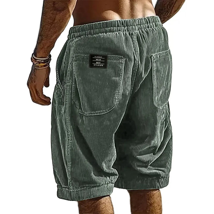 BRYNOUVELLE | SHORT EN VELOURS CÔTELÉ POUR HOMMES