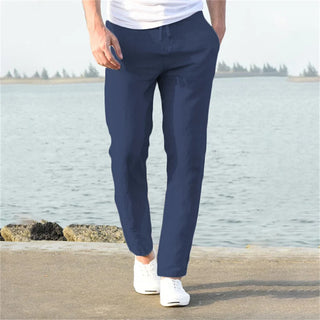 BRYNOUVELLE | PANTALON DE RUE EN LIN POUR HOMME
