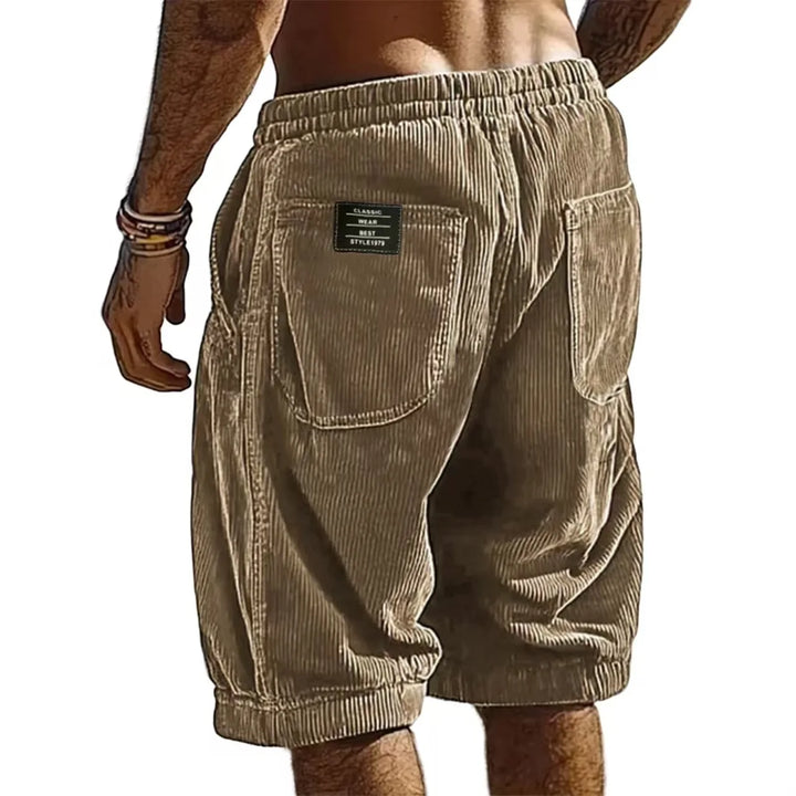 BRYNOUVELLE | SHORT EN VELOURS CÔTELÉ POUR HOMMES