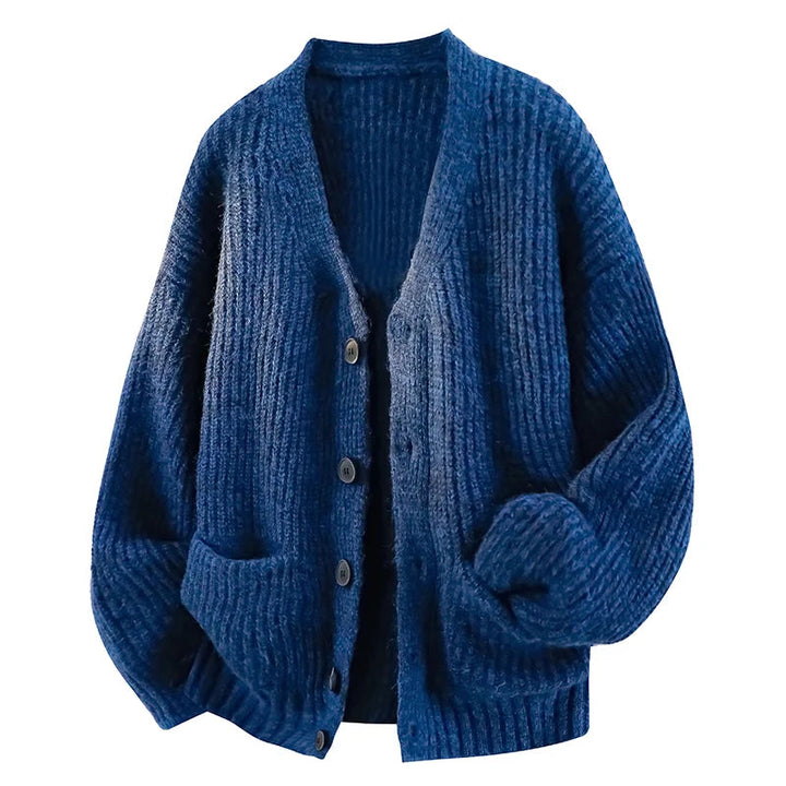 BRYNOUVELLE | CARDIGAN DÉCONTRACTÉ À COL EN V POUR HOMMES
