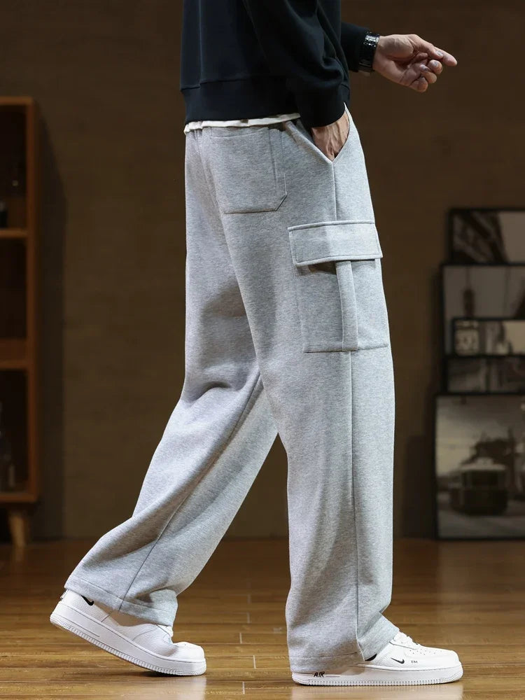 BRYNOUVELLE | PANTALON CARGO EN POLAIRE