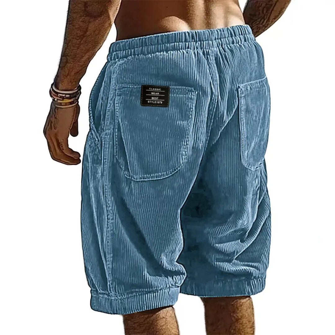 BRYNOUVELLE | SHORT EN VELOURS CÔTELÉ POUR HOMMES