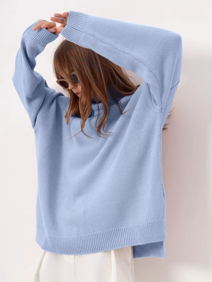 Pull oversize fendu Romane