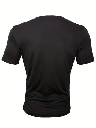 BRYNOUVELLE | T-SHIRT ÉLÉGANT À COL ROND AVEC IMPRIMÉ GRAPHIQUE
