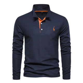 BRYNOUVELLE | T-Shirt à Manches Longues avec Col pour Homme