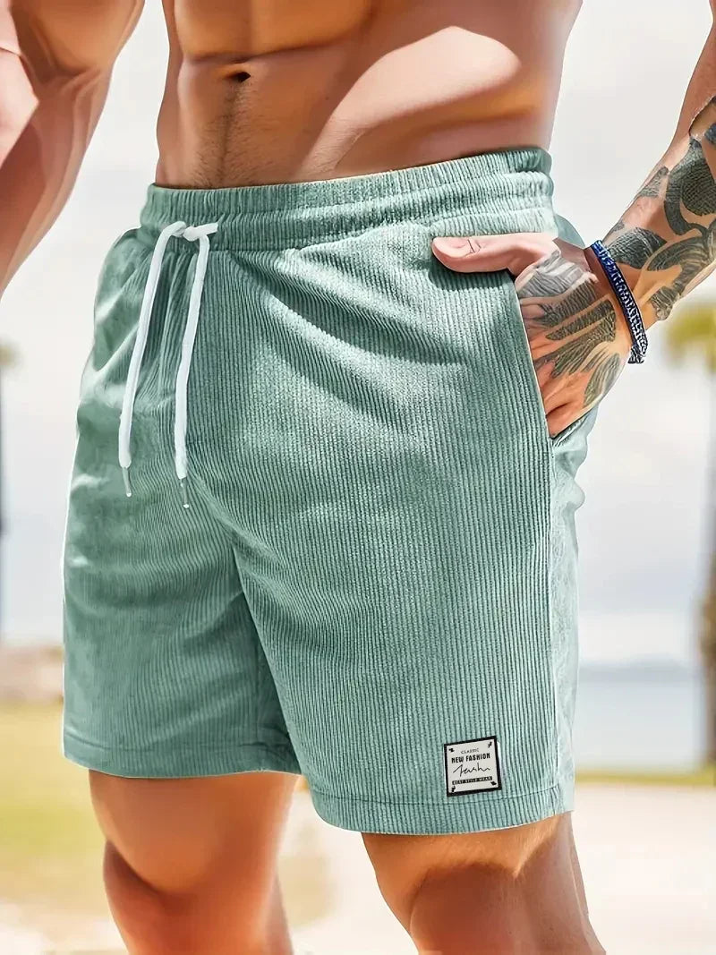 BRYNOUVELLE | SHORTS RAYÉS POUR HOMMES