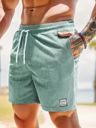 BRYNOUVELLE | SHORTS RAYÉS POUR HOMMES