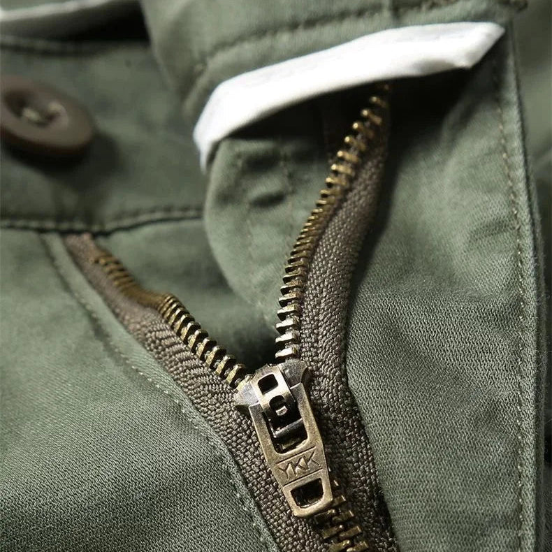 BRYNOUVELLE | Pantalon Cargo Court en Coton pour Hommes
