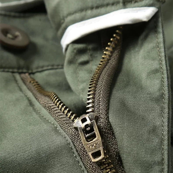 BRYNOUVELLE | Pantalon Cargo Court en Coton pour Hommes