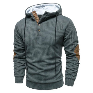 Noah | Sweat à capuche intemporel avec fermeture à boutons