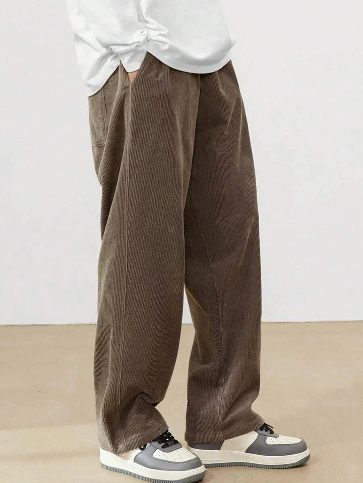 BRYNOUVELLE | PANTALONS EN CORDUROY POUR HOMMES